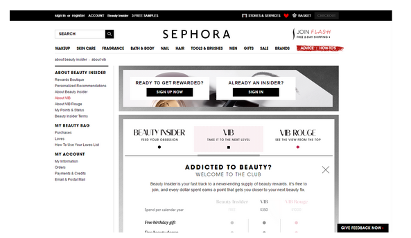 Sephora Loyalty