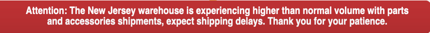 shipping delay geotarget banner