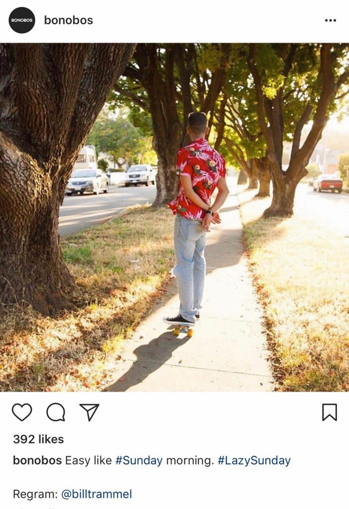 bonobos Instagram