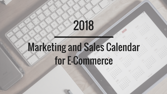 2018 marketing calendar