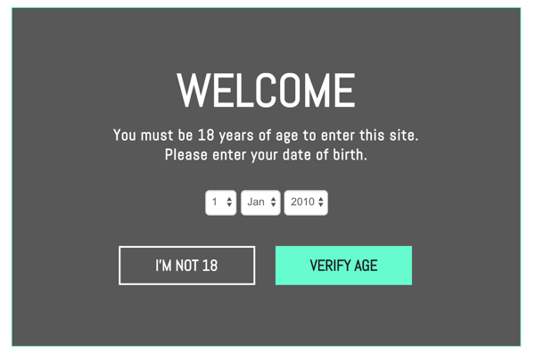 Age Verification Template