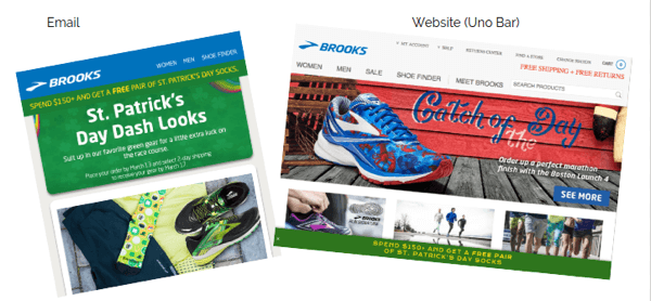 Brooks Email Campaigns
