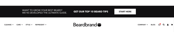 BeardBrand Content Banner