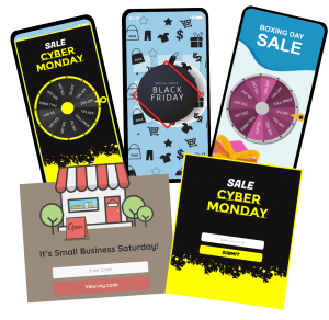 Holiday pop-ups