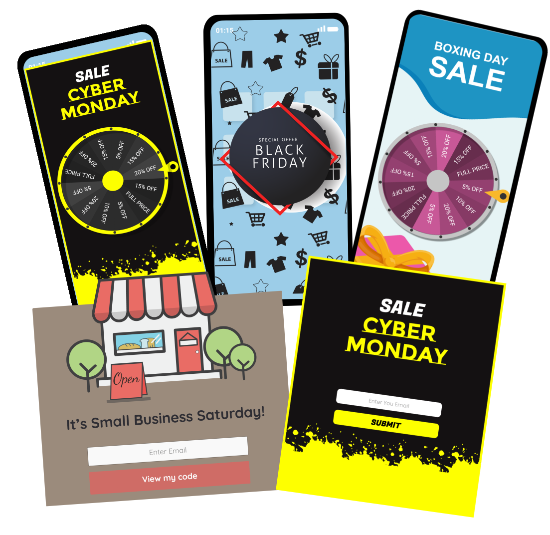21 Holiday Pop Up Templates Black Friday Halloween Thanksgiving More Justuno