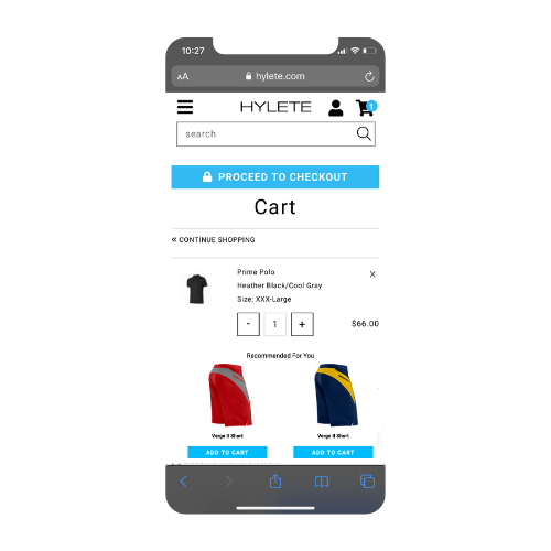 Hylete Commerce AI Cart