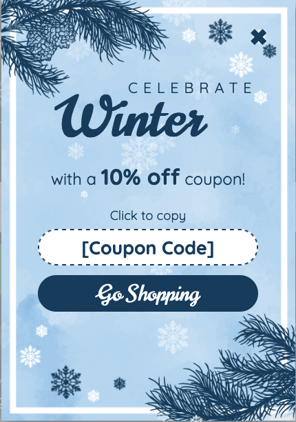 winter promo