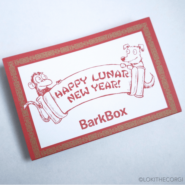 Bark Box Lunar New Year Toy