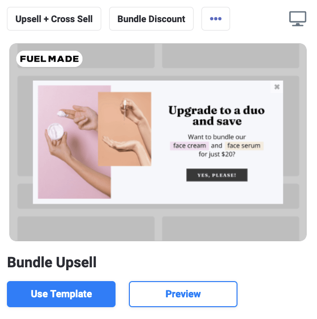 Fuel Made Bundle Template