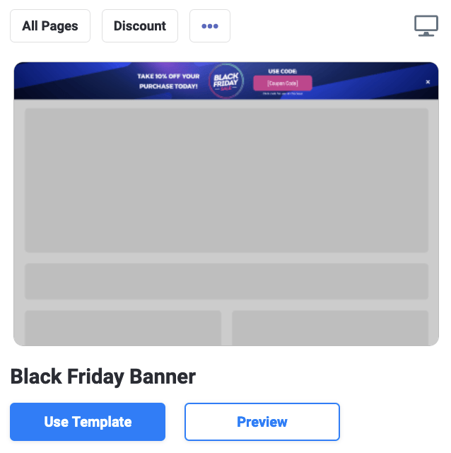 Black Friday template banner