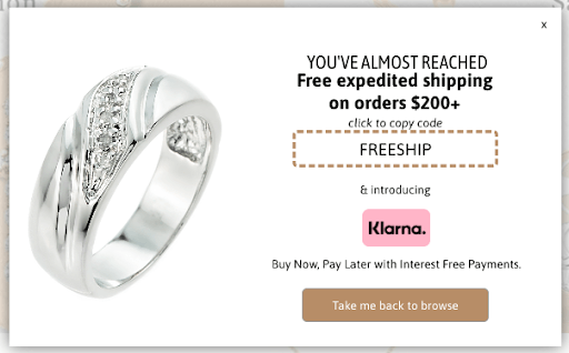 klarna exit offer