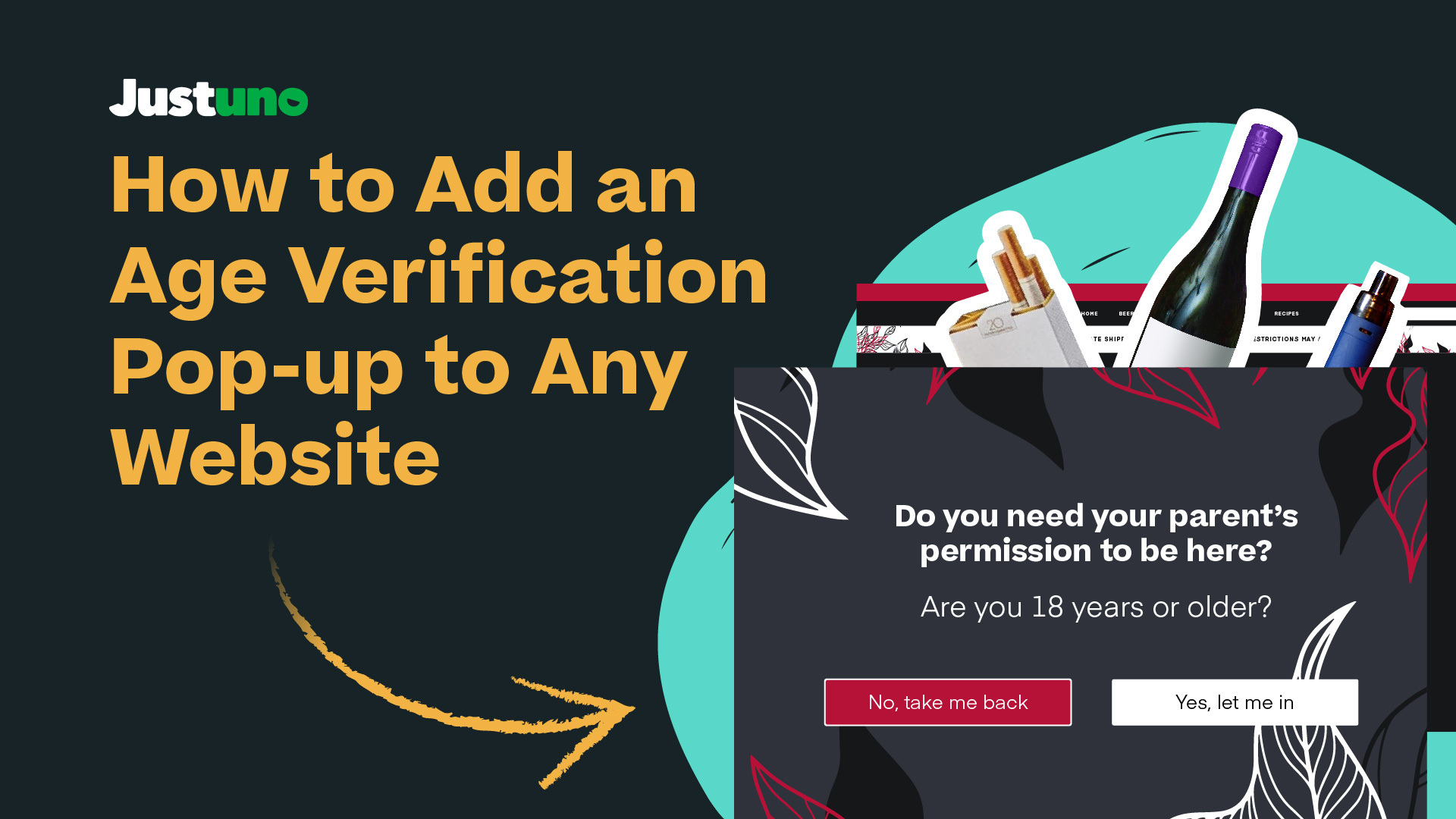 Age Verification Pop-Ups from Justuno